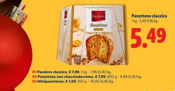 Promotie: Panettone classico