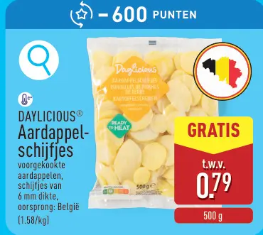 Promotie: Aardappelschijfjes