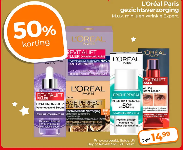 Aanbieding: Fluïde UV Bright Reveal SPF 50+