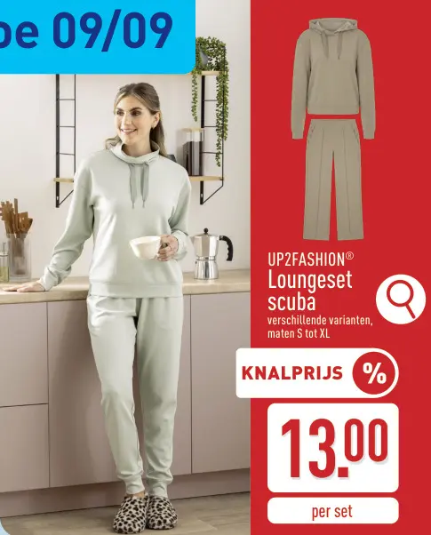 Promotie: Loungeset scuba