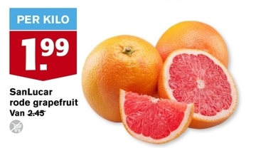 Aanbieding: SanLucar rode grapefruit