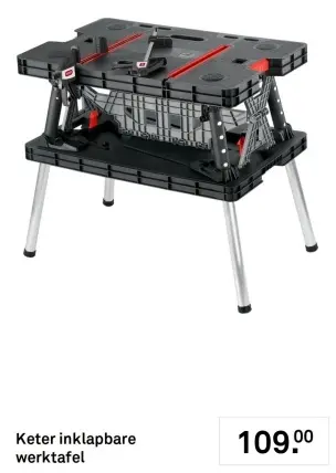 Aanbieding: Inklapbare werktafel