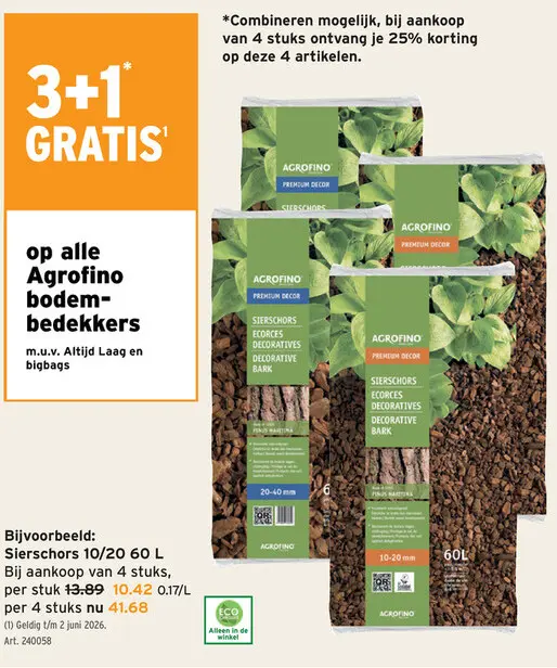 Promotie: Sierschors
