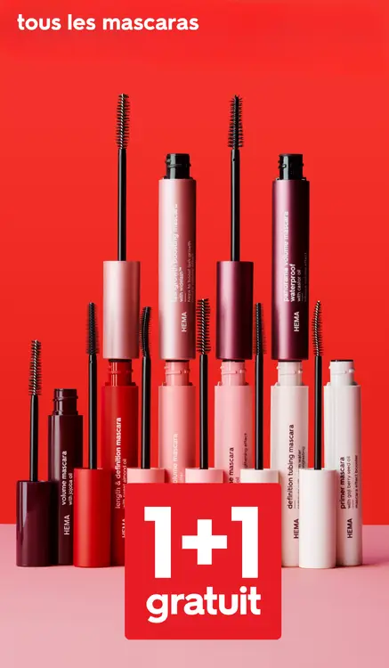 Offre: tous les mascaras