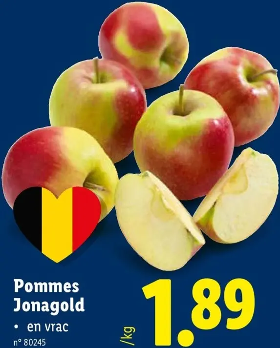 Offre: Pommes Jonagold