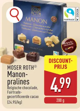 Aanbieding: MOSER ROTH® Manon-pralines