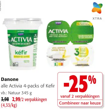 Promotie: Activia 4-packs of Kefir