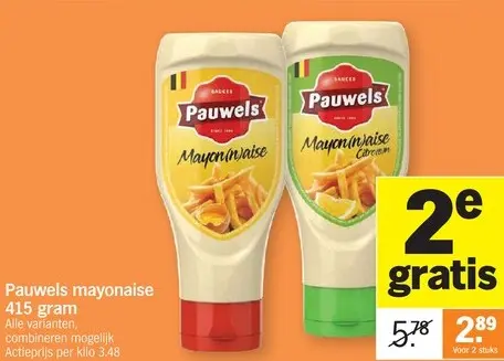 Promotie: Mayonaise