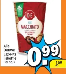 Aanbieding: Alle Douwe Egberts ijskoffie