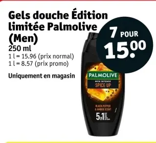 Offre: Gels douche Édition limitée