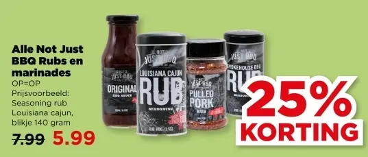 BBQ Rubs en marinades