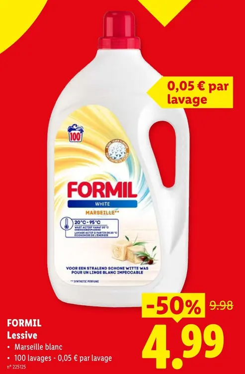 Offre: FORMIL Lessive