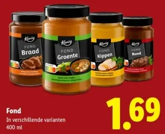 Aanbieding: Fond