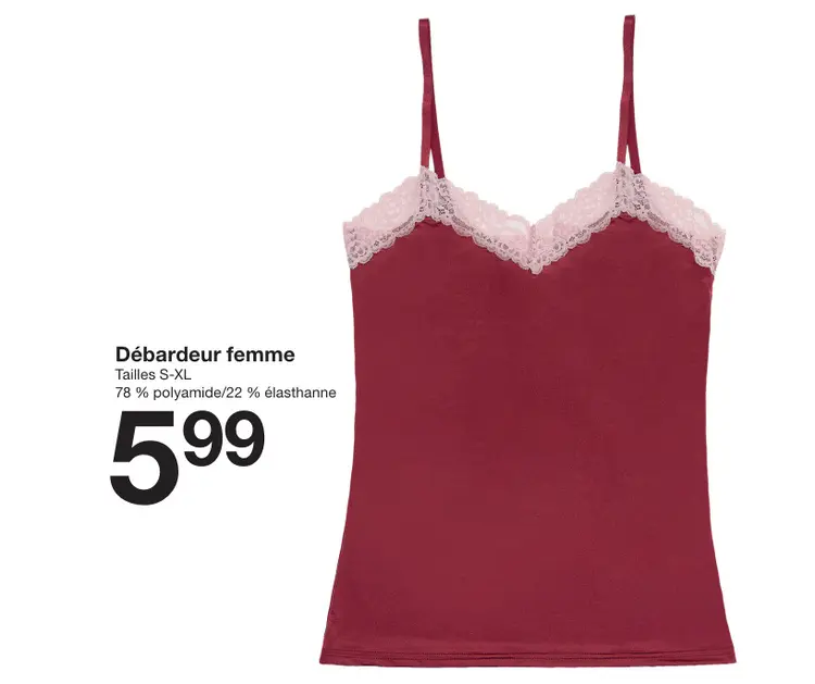 Offre: Débardeur femme