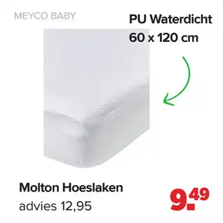 Aanbieding: Molton Hoeslaken