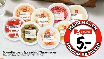 Aanbieding: Borrelhapjes, Spreads of Tapenades