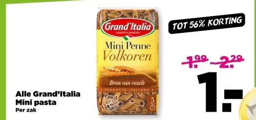 Aanbieding: Mini pasta