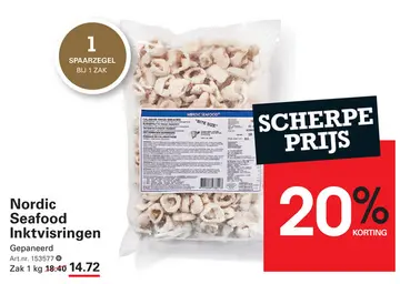 Aanbieding: Nordic Seafood Inktvisringen