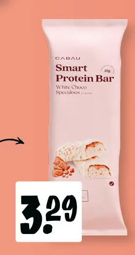 Promotie: Cabau protein bar speculoos