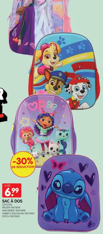 Offre: Sac à dos