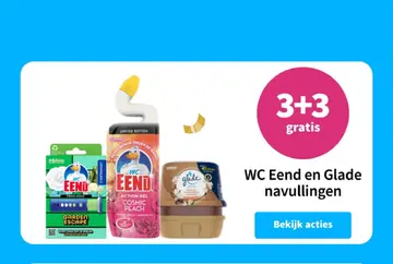 Aanbieding: WC Eend en Glade navullingen