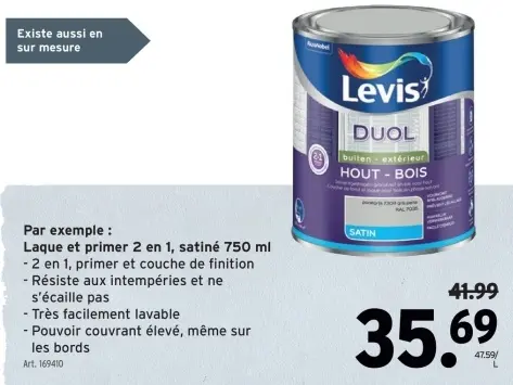 Offre: Laque et primer 2 en 1