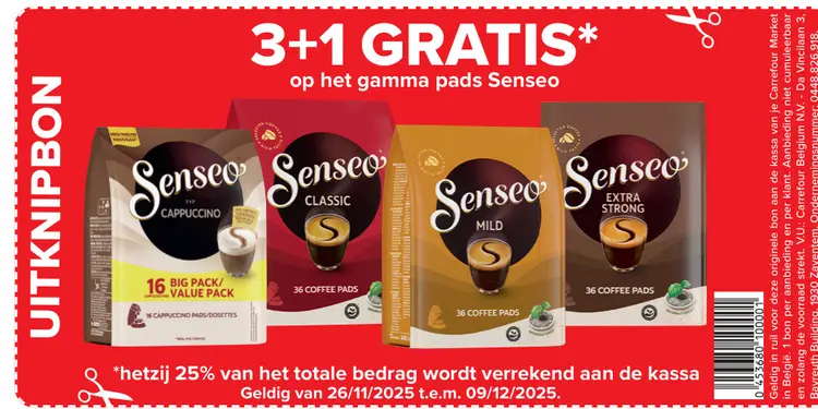 Aanbieding: Senseo pads