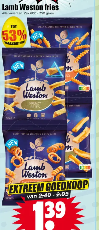 Aanbieding: Lamb Weston fries