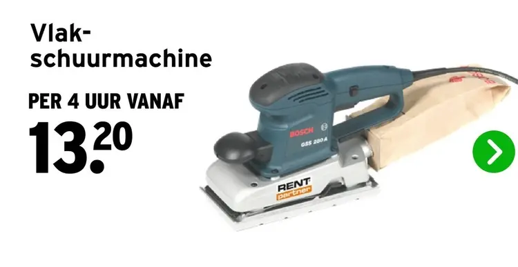 Aanbieding: Vlak-schuurmachine