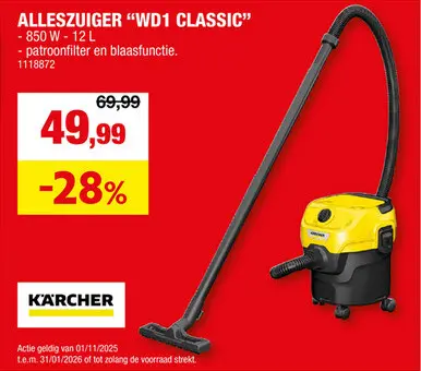Aanbieding: WD 1 Classic alleszuiger