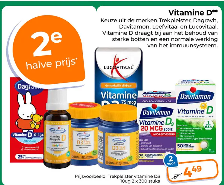 Aanbieding: Vitamine D