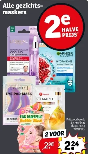 Promotie: Gezichtsmaskers
