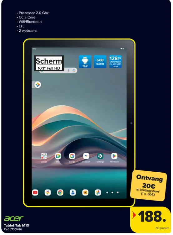 Aanbieding: Tablet Tab M10