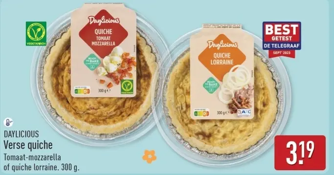 Aanbieding: Verse quiche