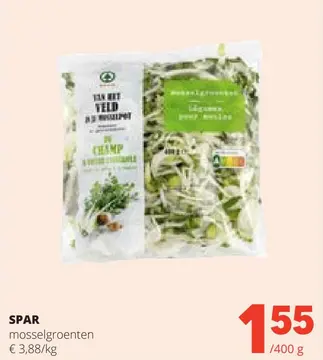 Aanbieding: mosselgroenten