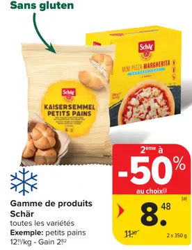 Offre: Gamme de produits Schär
