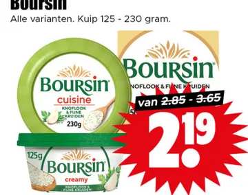 Aanbieding: Boursin