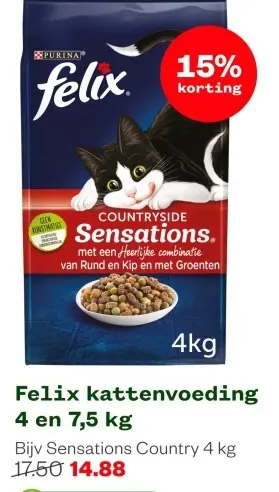 Aanbieding: Felix kattenvoeding