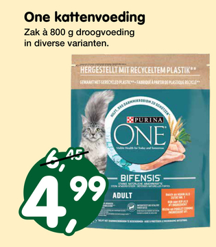 Aanbieding: One kattenvoeding