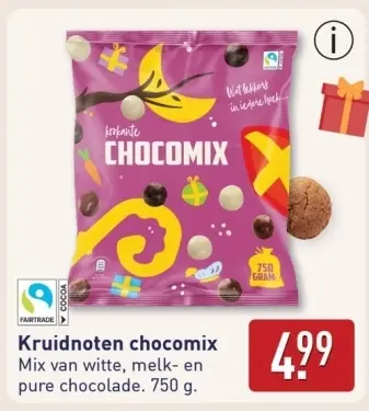 Aanbieding: Kruidnoten chocomix