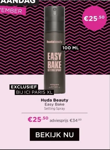 Aanbieding: Easy Bake Setting Spray