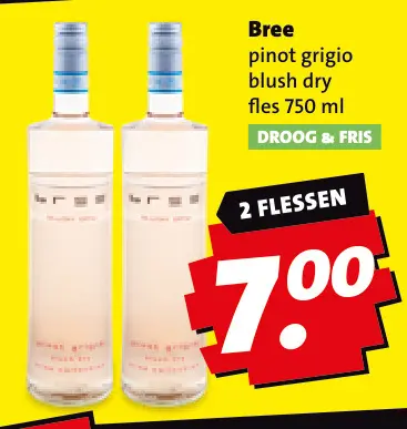 Aanbieding: Pinot grigio blush dry