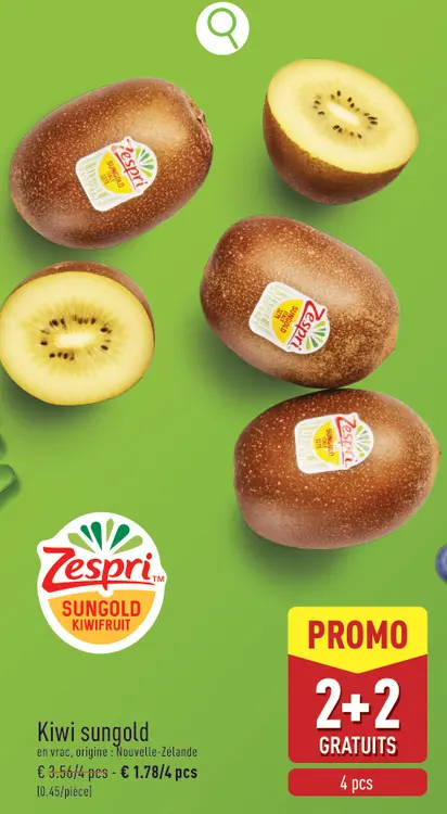 Offre: Kiwi sungold