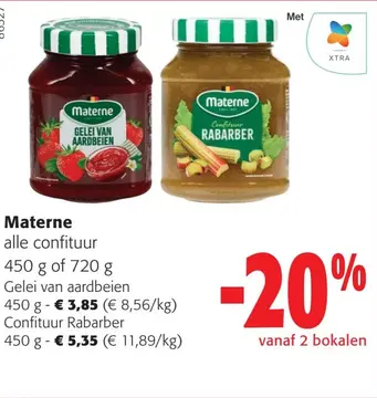 Aanbieding: Materne alle confituur