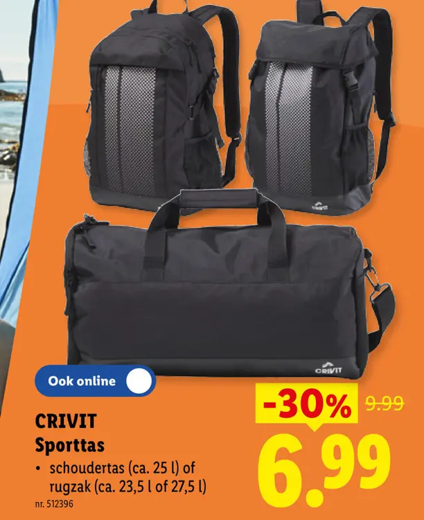 Promotie: Sporttas