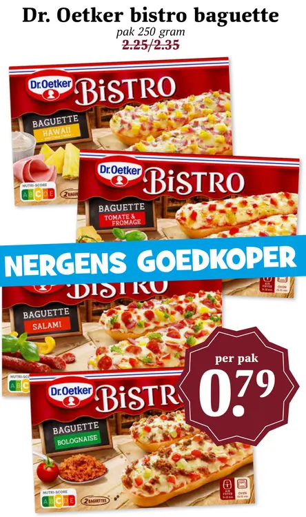 Aanbieding: Bistro baguette