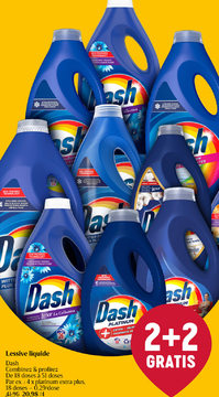 Offre: Dash lessive liquide