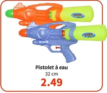Offre: Pistolet à eau