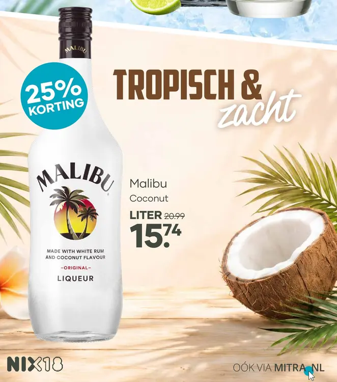 Aanbieding: Malibu Coconut
