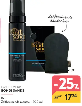 Promotie: Zelfbruinende mousse